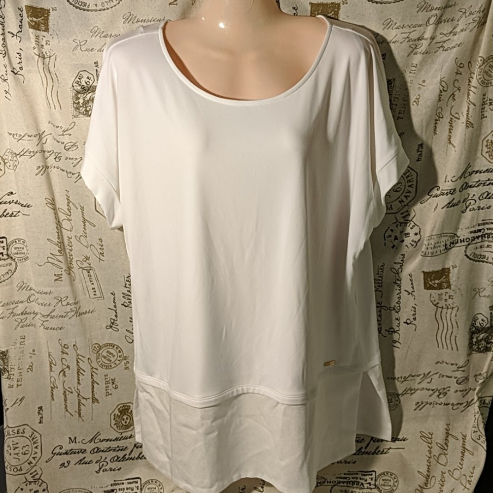 Calvin Klein Oversized TeeShirt Style Blouse